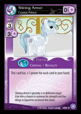 Shining Armor, Crystal Prince (FOIL)